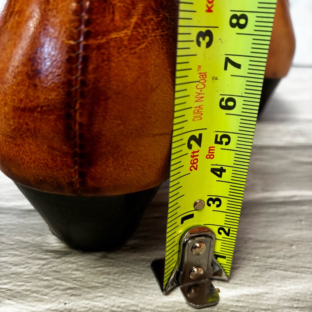 Tradition Rosie Distressed Whisky Slip On Shoes - Picture 8 of 16